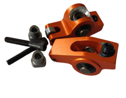 Harland Sharp Ford V8 221-302/351W/5.0L HO 5/16" Pedestal Mount Roller Rocker Arms, 1.6 Ratio