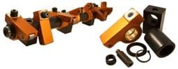 Harland Sharp 1958-1976 Ford FE 332-428 37/44 Shaft Mount Roller Rocker Arms, 1.76 Ratio