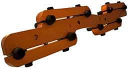 Harland Sharp Big Block Ford Stud Girdle, 7/16", Aluminium, For Iron & Aluminium Cobra Jet Heads