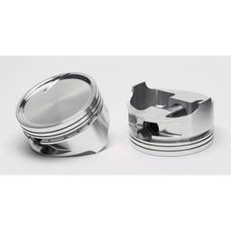 Trickflow Forged Dish Pistons For Ford 302/351 W/ Twisted Wedge SBF 514 Heads 4.030" Bore - Set of 8 (No Valve Reliefs)