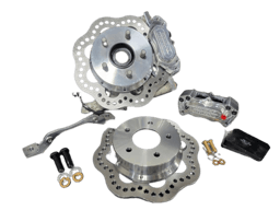 Aerospace Ford Mustang GT350 / GT350R 2015-2020 4 Piston Pro-Lite Front Drag Disc Brakes