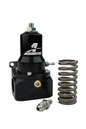 Aeromotive Extreme Flow EFI Regulator. For Belt/Hex Driven Fuel Pumps - Black Anodized
