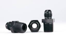 Aeromotive Carb. Regulator 13205 Fitting Kit (Includes (3) 3/8" NPT to AN-06 fittings) - 15204