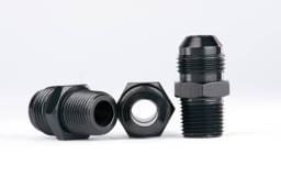 Aeromotive Carb. Regulator 13205 Fitting Kit (Includes (3) 3/8" NPT to AN-08 fittings) - 15205