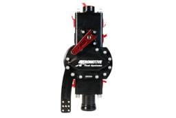 Aeromotive 16.5 GPM Fuel Pump with Shut Off Valve 2x AN-08 Distribution Blocks - 1-1/4" Inlet, -10 AN Outlet (.775 Gear Set)