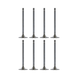 Trickflow SBF 4.6L/5.4L Exhaust Valves 1.470" Dia. / 4.650" Lgth. 14 Deg. Dish For TFS Twisted Wedge & Track Heat Cylinder Head - Set of 8