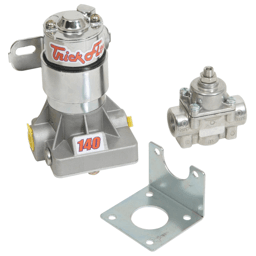 Trickflow TFX Electric 530LPH Fuel Pump & 14PSI Fuel Pressure Regulator For Carbureted Engines