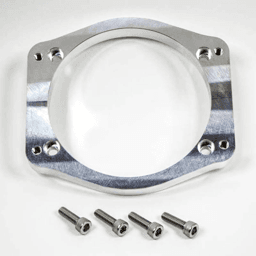 Nick Williams 112 LS/LT Throttle Body Adapter for 3.0L Whipple Supercharger / 4-Bolt LS/LT Bolt Pattern Intake Manifolds - Aluminum 