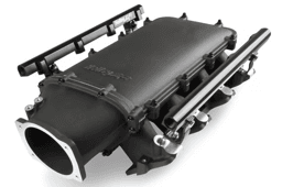 Holley Ultra Lo-Ram LS1/LS2/LS6 Intake Manifold w/ High Flow Fuel Rails - Black