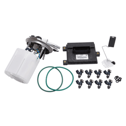 Edelbrock Fuel Pump Sending Unit w/ Fuel Pump, Injectors & FSCM Module for 07-09 GM SUV/Truck 6.2L - Long Wheel Base