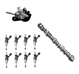 Lingenfelter High Flow Stage 1 Direct Injection Injectors, Big Bore Fuel Pump & GT35 Camshaft Kit for GM LT1/LT4 V8 - 1200WHP on Gas / 900WHP on E85