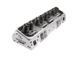Frankenstein M23 Monster 236cc SBC CNC Ported 23 Degree Angle Plug Cylinder Head, 69cc Chambers - .800 Solid Roller