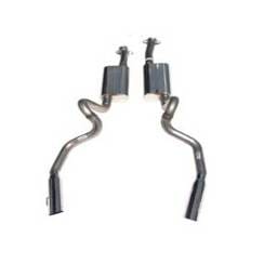 Ford Mustang Bassani SS Cat-back 1986-93 LX 5.0 & Cobra